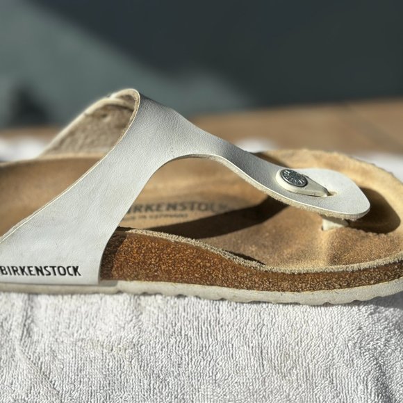 Birkenstock Gizeh White Size 37 - Picture 7 of 7
